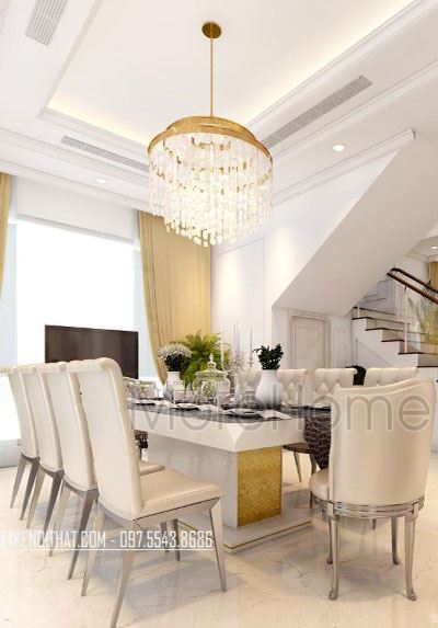  Bàn ăn tân cổ điển cao cấp MH-07