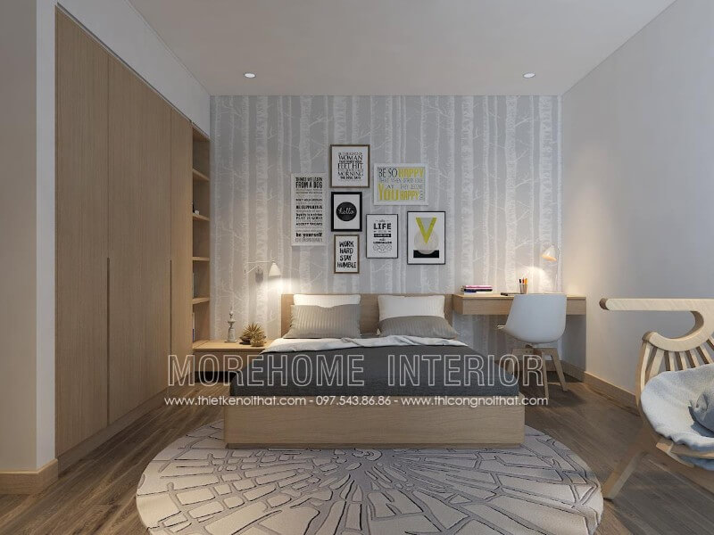 Giường ngủ chung cư hiện đại Giường ngủ chung cư hiện đại