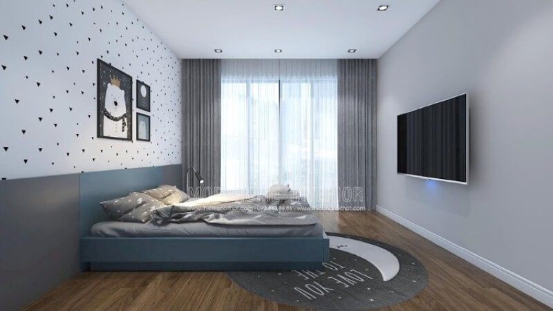 Thiết kế nội thất phòng bé đơn giản đẹp phù hợp mọi không gian