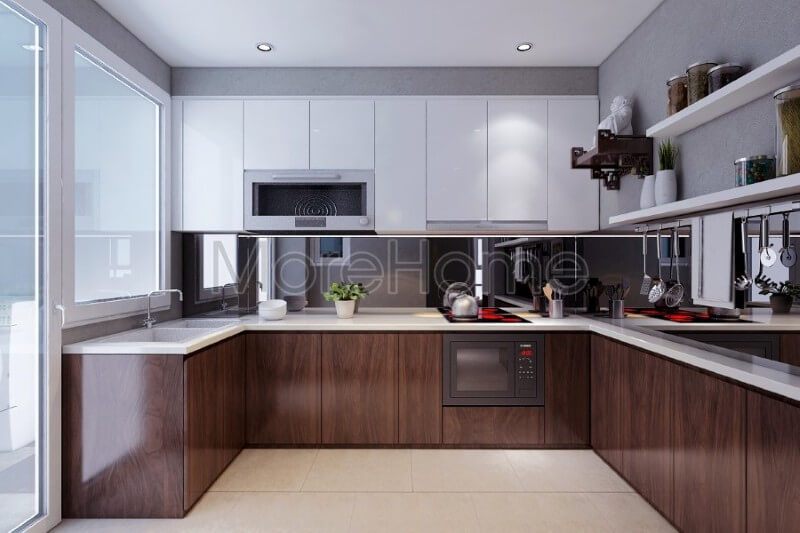 Nội thất phòng bếp tiện nghi và sang trọng luôn mang đến cho những người nội trợ cảm hứng nấu ăn tốt nhất